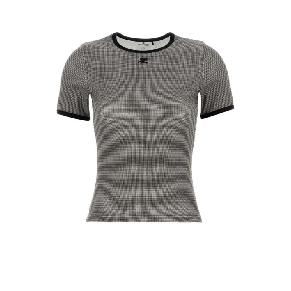 Courreges Women Printed Jersey T-Shirt